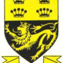 1955 Queens SChool badge