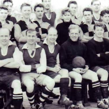 1958 or 1959 Football Staff and Students