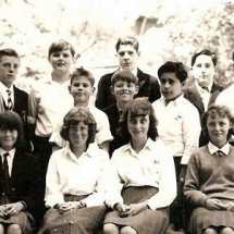 1963 Kent School Miss Hallam class