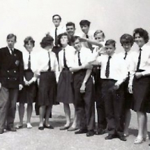 1964 Queens School prefects trip to Bonn