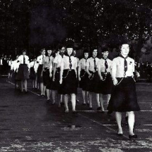 1964 Rangers on parade