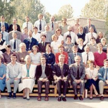 1981 1982 Queens School staff