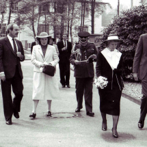 1984 Queens - Visit by Duchess of Gloucester 2