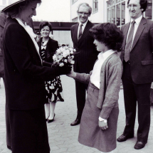 1984 Queens - Visit by HRH Duchess of Gloucester 1