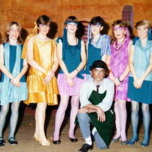 1985 Queens School Chorus line Bugsy Malone