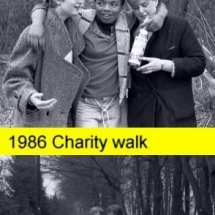 1986 Queens School Charity Walk