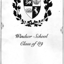 1989 year Book Front