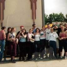 2001 School visit to Bobbyanland