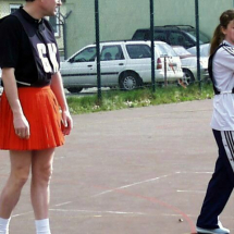 2002 Ragweek Netball Competition Girls vs Male Staff Match (08)