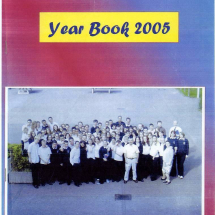 2005 Year Book front cover Yr 11