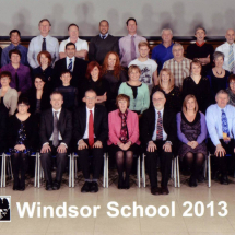 2013 Windsor School staff